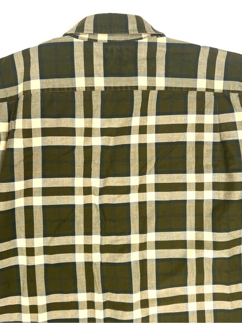 CC Filson Mens Long Sleeve Button Up Shirt Check Brown White Size XL Cotton - Picture 12 of 12